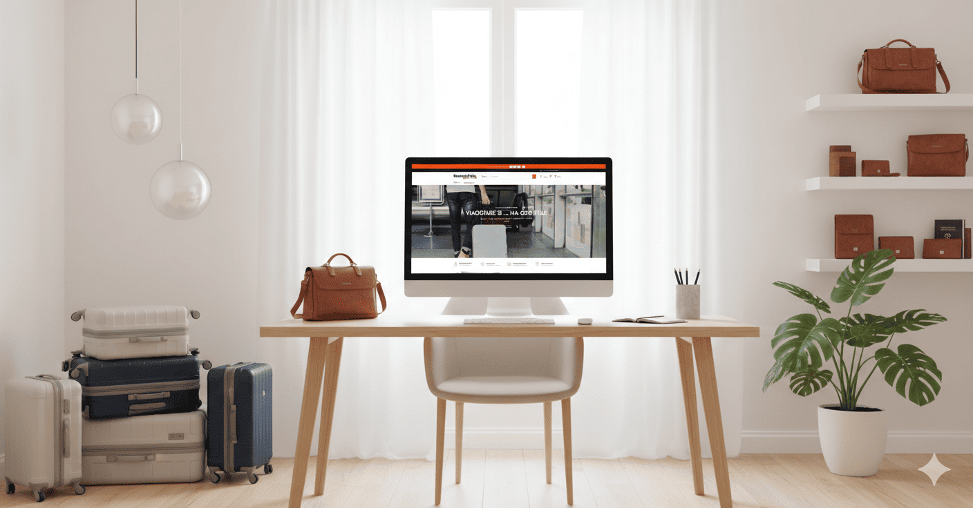 sviluppo ecommerce Napoli wordpress e woocommerce per trolley e valigie