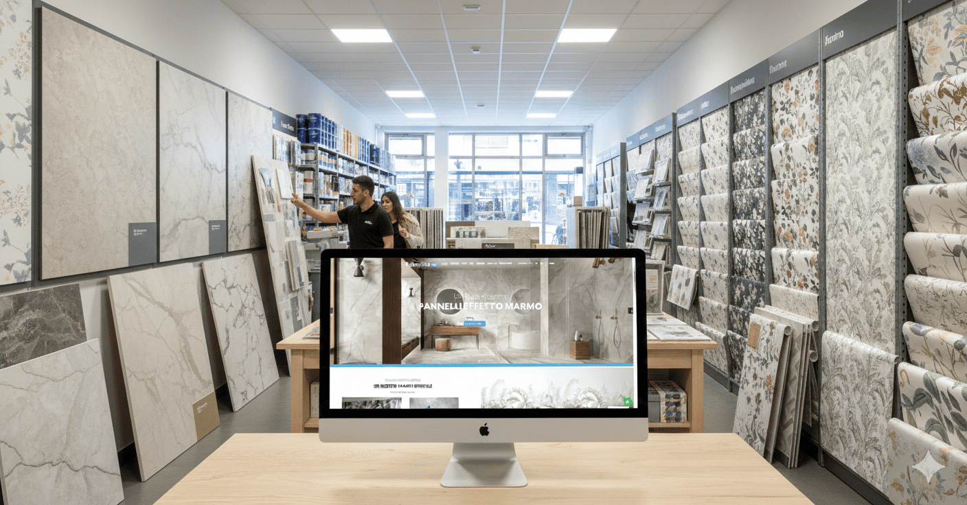 realizzazione ecommerce in woocommerce napoli per parati e colori