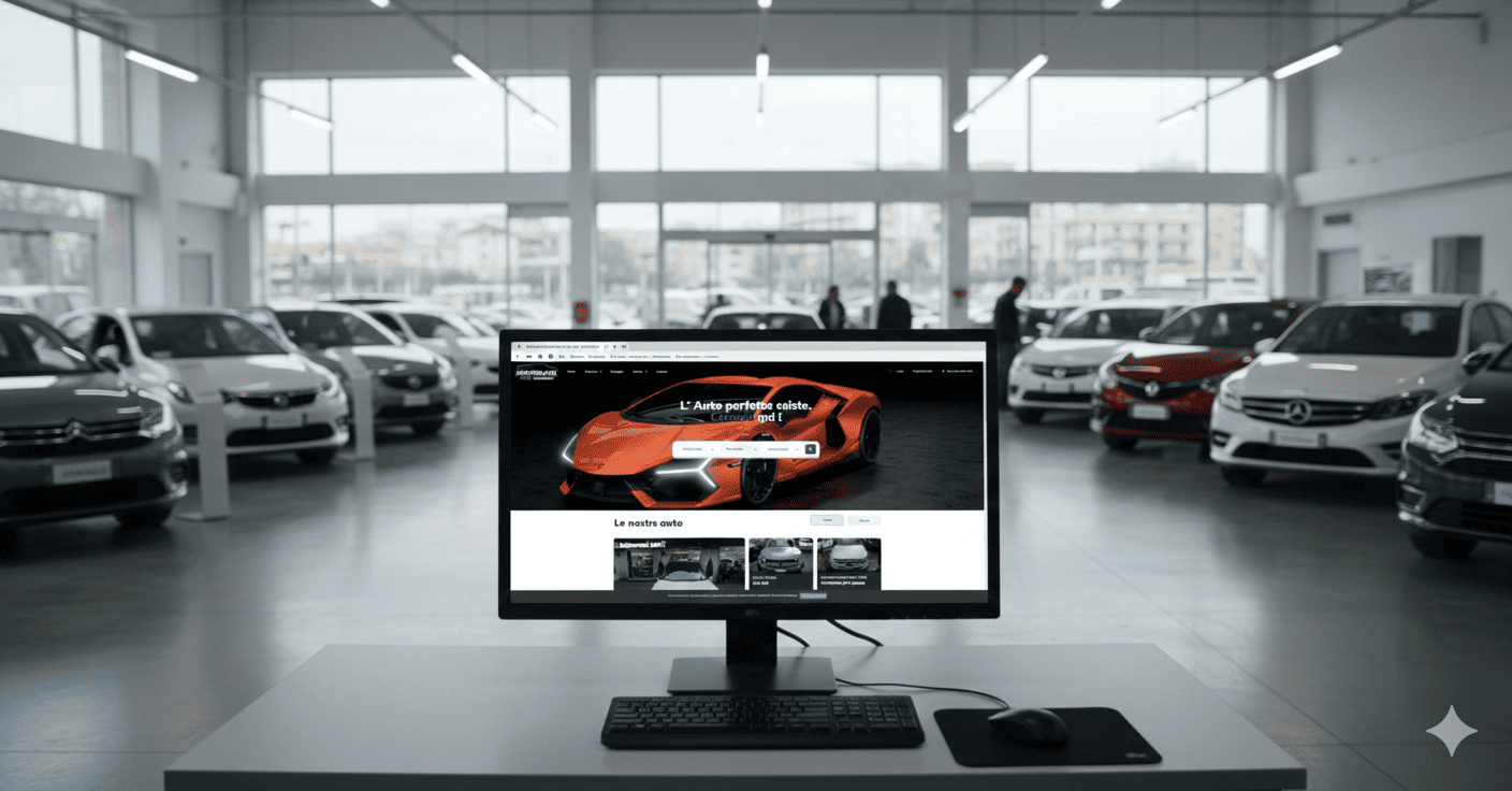 realizzazione sito web vetrina per concessionaria auto