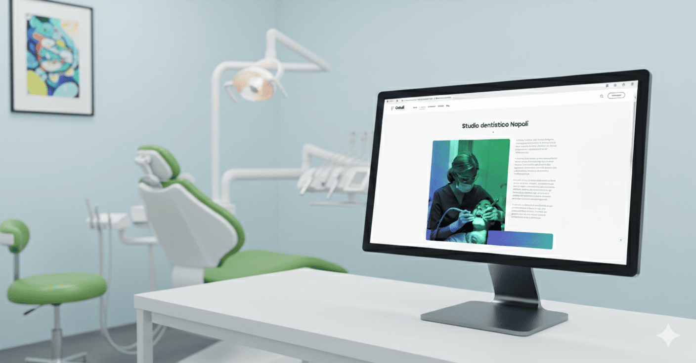 sviluppo sito web per dentista, ottimizzazione Seo e blogging