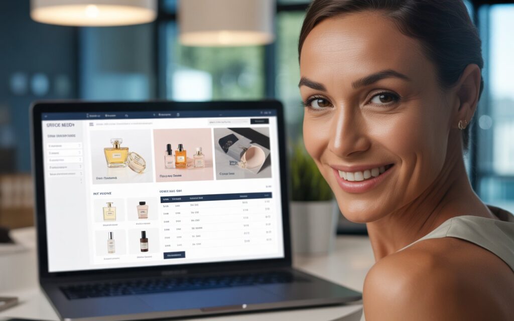 caso studio ecommerce b2b profumi e cosmetici